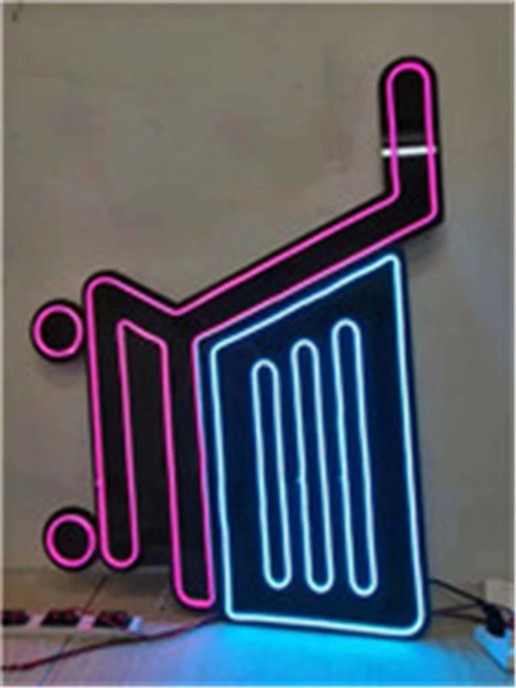 Hot sale fashion glass neon signs neon open signs custom neon sign acrylic