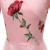 Import Hot Sale Handmade Rose Embroidered Mesh Ladies Evening Dress Bridesmaid Dress from China