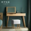 Hot sale Home Furniture Living Room Bedroom Modern Wood Makeup Storage Dresser Furniture With Mirror Drawer