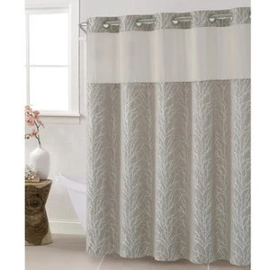 Hot Sale Hookless Shower Curtain For Bathroom Decoration