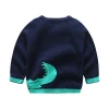 Hot Sale Infant Boys Wear Knitted cotton Pullovers Outerwear Baby Crocodile pattern Sweater