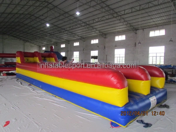Hot sale inflatable bungee run sports game/inflatable bungee run for sale