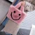 Import Hot Sale New Style Smile Face Faux Fur Bag Women Faux Rabbit Fur Handbag from China