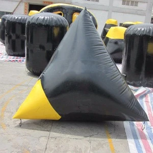 hot sale pvc inflatable paintball bunkers/inflatable paintball arena