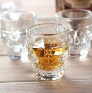Hot sale skull shot glass cup with high quality