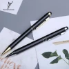 Hot sale twist custom pen metal stylus ball pen with touch screen