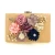 Import Hot sale Wholesale Custom China Makeup Cosmetic vintage clutch bag evening women flower clutch bag from China