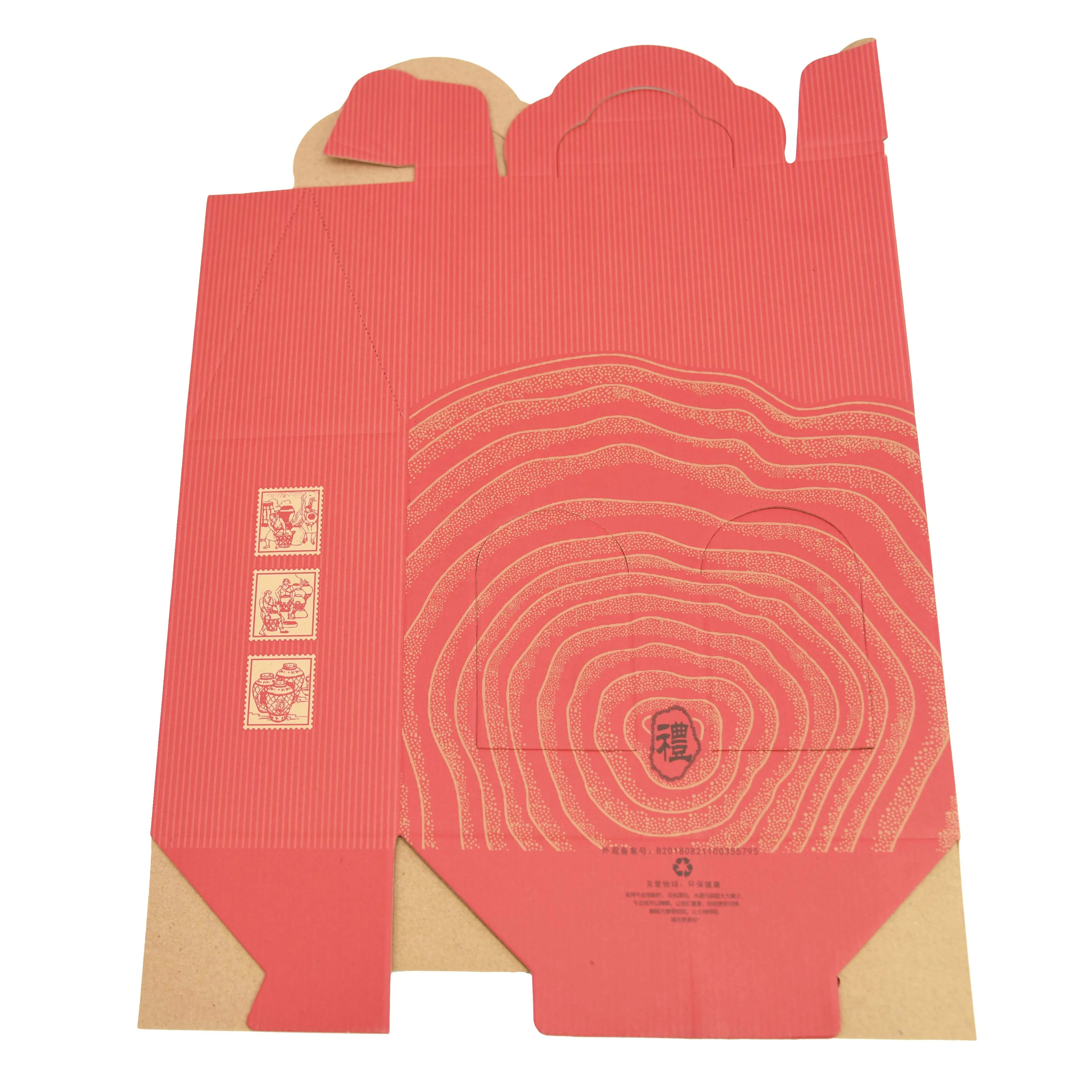 Hot Sales OEM Paper Wine Box Wood Acrylic Customized Logo Printed Stemless Wine Glass Box Paper Double Wine Box