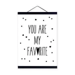 Hot sell english alphabet childrens room nordic painting poster wall painting interior accessories home accessories decoration