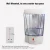 Import Hot Sell Liquid ABS alcohol 700ml touchless sensor automatic soap dispenser from China