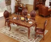 Hot sell solid wood dining table with 8 chairs/6 chairs dinning table set