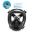 Import Hot seller mask snorkel set neoprene full face mask RKD easybreath anti-fog diving mask from China