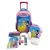 Hot Selling 19Inch Kid Trolley Bag School Bags with Stationery Cartoon Trolley Bag Set