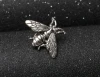 Hot selling alloy Vintage style lovely bee shape jewelry brooch