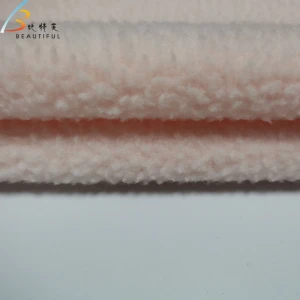 hot selling double side coral fleece fabric and micro polar fleece for garment