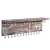 Import Hot Selling Expanding Folding Rustic Gray Wood Wall Mounted Peg Coat Hat Rack from China