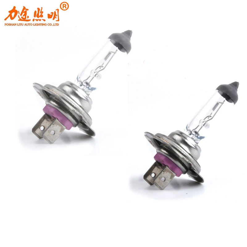 Hot selling ! factory price h7 12v 100w clear light halogen bulbs for led motorcycle headlight
