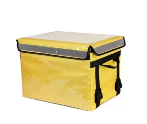 Hot Selling high quality Oem Picnic Fresh Vegetable Yellow Cooler Delivery Bag