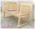 Import Hot selling Kids Wooden Baby Cribs Baby Cot from China