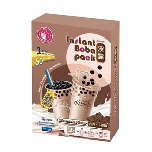 Hot Selling Prodcut Chocolate Flavor Instant Boba Drink