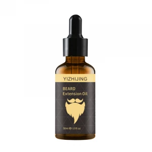 Hot selling regrowth moisturizing vegan skin care hair beard grow liquid extension oil for men