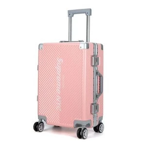 hot selling Sample Trolley Rolling Set Hand Cabin Travel Suitcase Luggage Bag Luggage High quality Super Light trolley case pp