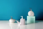 Hot Selling Spiral Pattern Ceramic Bathroom Sets
