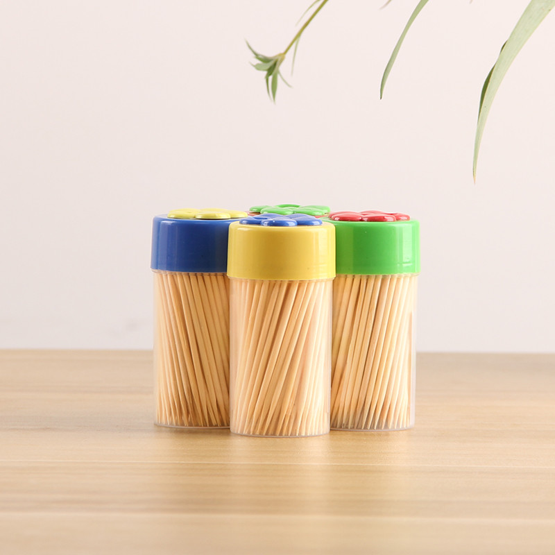 Buy Hotel Restaurant Tooth Pick Container Dental Toothpick Plastic Jars ...