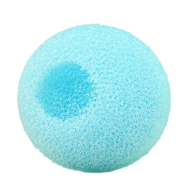 hotsale pu sponge round shape facial cleanser foaming ball