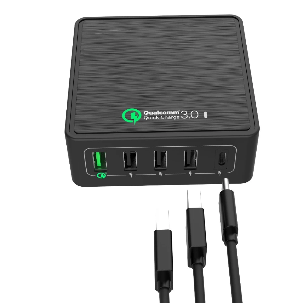 house hold products for kitchen EMC Certification pass Type c QC3.0 charger usb hub