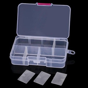 Household Muti-Function Transparent plastic organizer with dividers