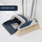 Household tool long handle broom and dustpan set