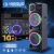 Import HS-TS1020  10  inch high volume outdoor speaker BT wireless portable portable party speaker from China