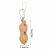 Import HuaMJ  Amazon Hot Squishy Squeeze Pea Bean Peanut Anti Stress Fidget Key Chain Pops Its For Llavero Stress Pops Its Keychain from China