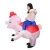 Import HUAYU Inflatable Dinosaur Costume Inflatable Cosplay Party Dress Blow Up Suit Pink Pig Halloween Party Costume from China