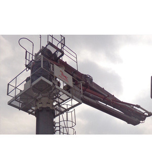 Hydraulic concrete machinery 35m spreader mobile concrete placing boom for sale