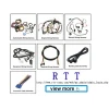 IDC line Automotive wiring harness for electronic dispenser, cable assembly for electronic machines
