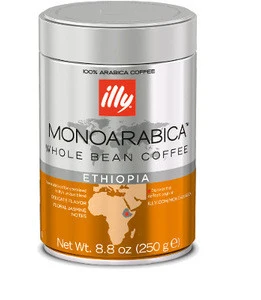 illy coffee WHOLE BEAN COFFEE, MONOARABICA - Ethiopia 250 g