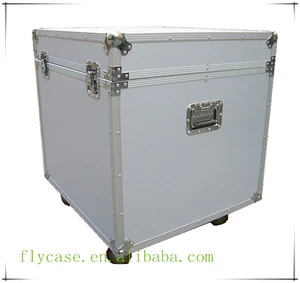 Important instrument storage aluminum flight case,aluminum dj flight case with wheels