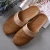 Import Indoor Cotton Flax Home Slippers Non-Slip Casual Man Women Sandals Made By Rattan from China