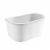 Indoor freestanding portable personal bathtub for bathroom mini family spa tub  with seat