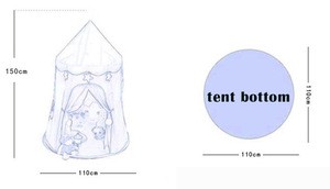 indoor&amp;outdoor kid play tent for children and baby fabric in house princess castle play tent Presents toys for child