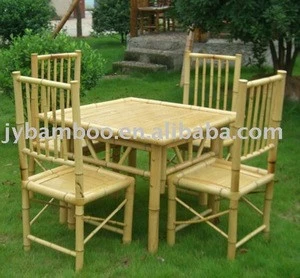 indoor/outdoor bamboo furniture/bamboo table/bamboo chair