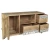 Import Industrial and vintage wooden cabinet with 3 drawers and 1 door living room furniture sideboard from India