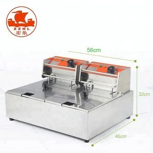 Industrial electric deep fryer