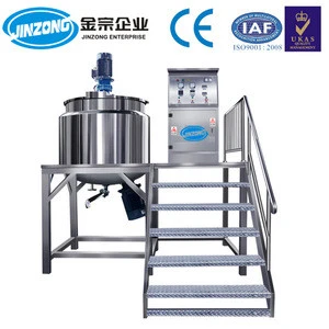 Industrial mixing equipment 50L/100L shampoo hair conditioner production line homogenizer for honey mayonnaise making machine