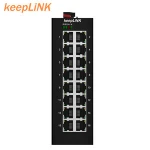 Industrial Network 16 Ports Gigabit Switch 12V/24V Outdoor Power Supply