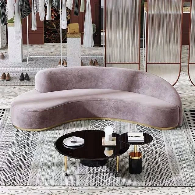 Inflatable Folding Sofa Bed Velvet Soft Living Room Furniture Love Sofas Chair