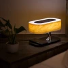 Ingenious design tree of light wooden led tree shape bedside table lamp wireless charger bluetooth speaker YT-M1602-B2
