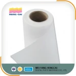 Inkjet Print Adhesive Polyester Fabric Wall Paper Roll For Home Decor